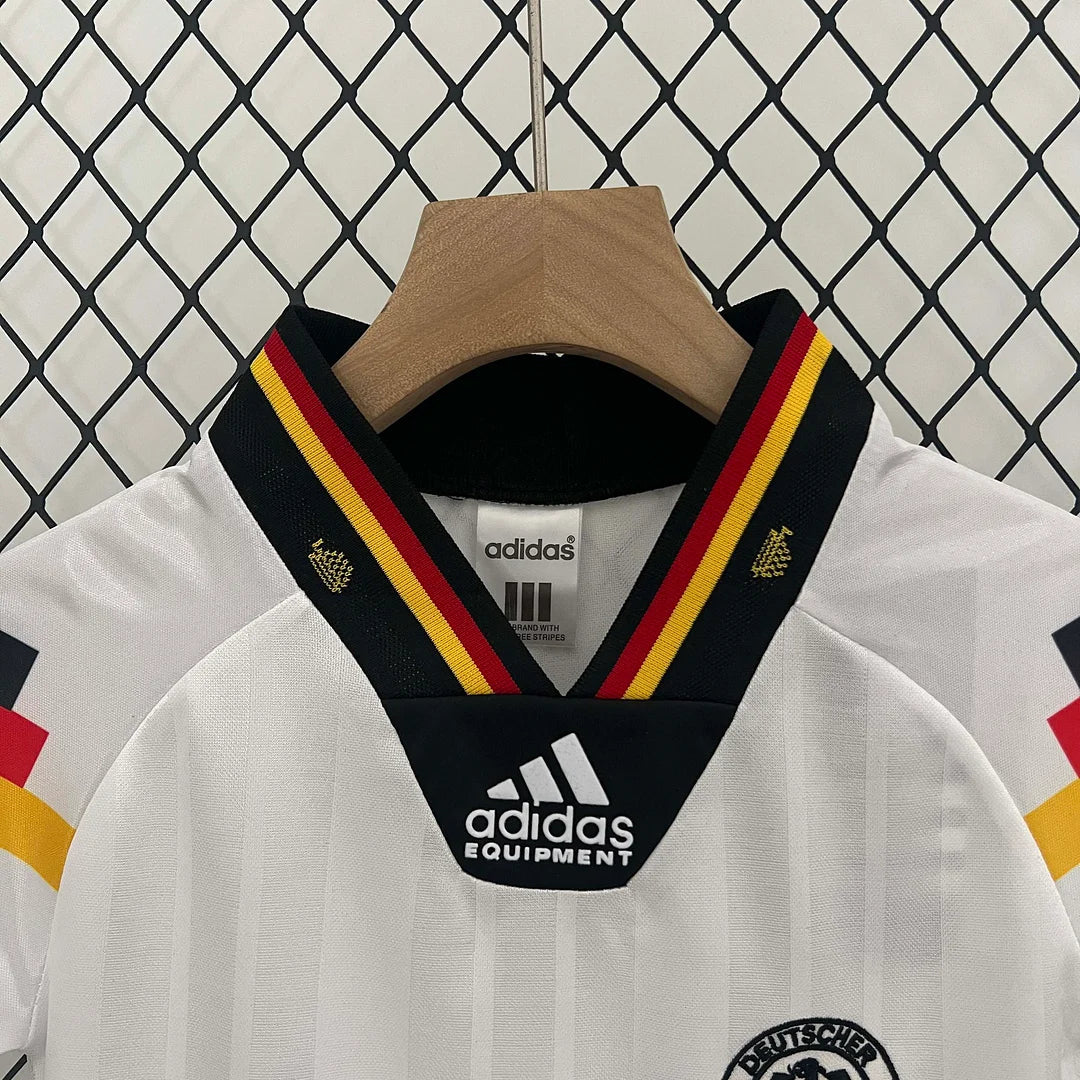 Retro Germany 1992 Home Kids Jersey