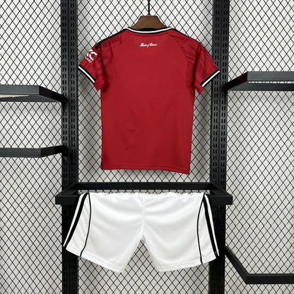 Manchester United 2025/2026 Home Kids Jersey