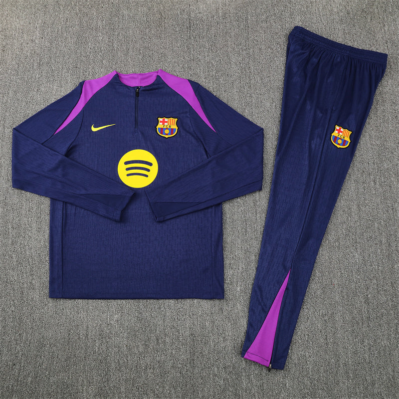 2025/2026 Barcelona Blue and Purple Design 1 Tracksuit