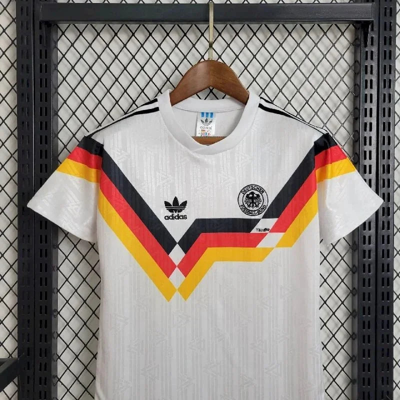 Retro Germany 1990 Home Design 1 Kids Jersey