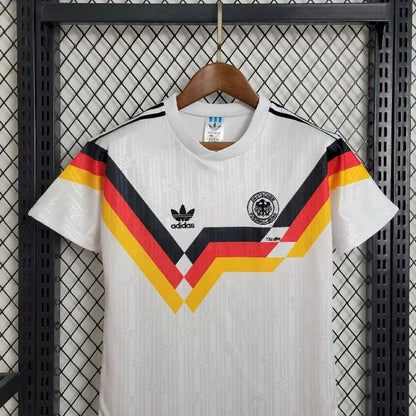 Retro Germany 1990 Home Design 1 Kids Jersey