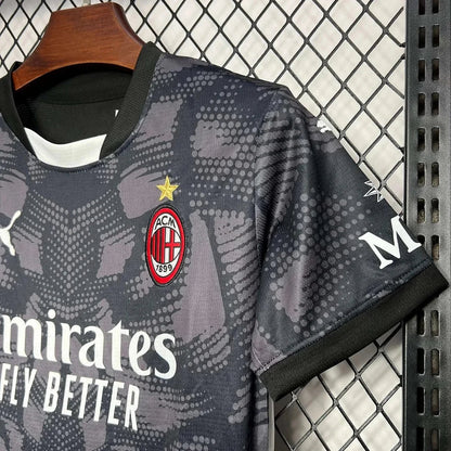 AC Milan 2024/2025 Goalkeeper Kids Jersey