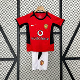 Retro Manchester United 2002/2004 Home Kids Jersey