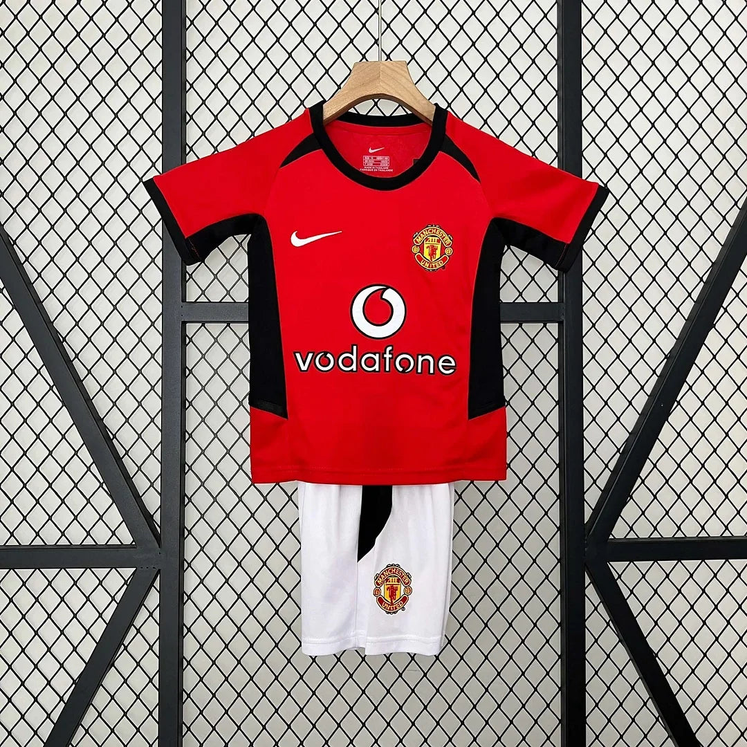 Retro Manchester United 2002/2004 Home Kids Jersey