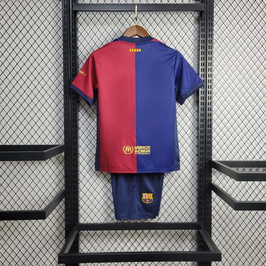 Barcelona 2024/2025 Home Design 2 Kids Jersey