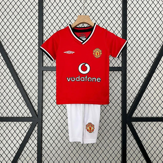 Retro Manchester United 2000/2002 Home Kids Jersey