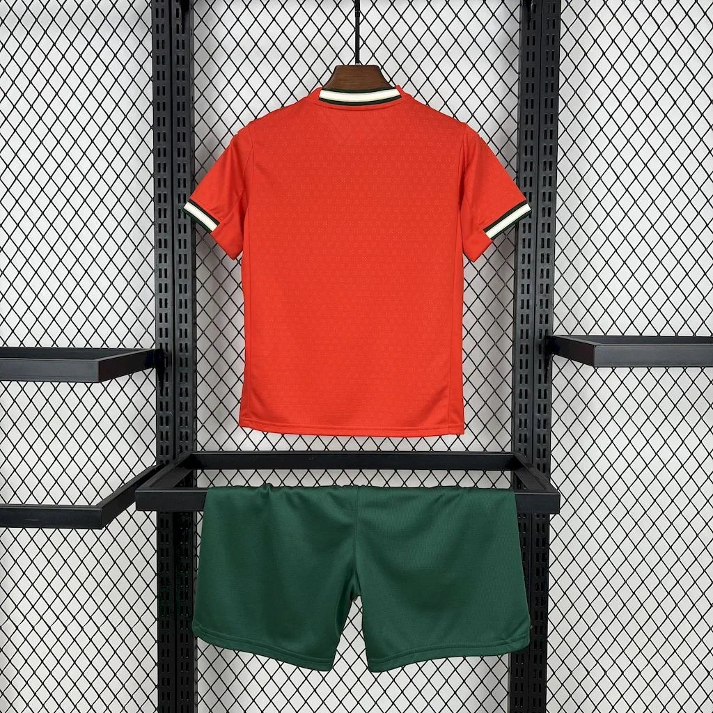 Portugal 2025 Home Kids Jersey