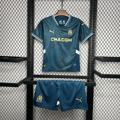 Olympique de Marseille 2024/2025 Away Kids Jersey