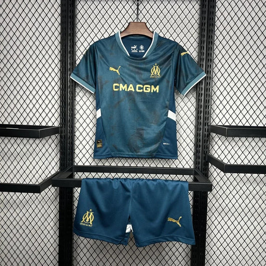 Olympique de Marseille 2024/2025 Away Kids Jersey