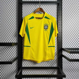 Retro Brazil 02/03 Home Jersey