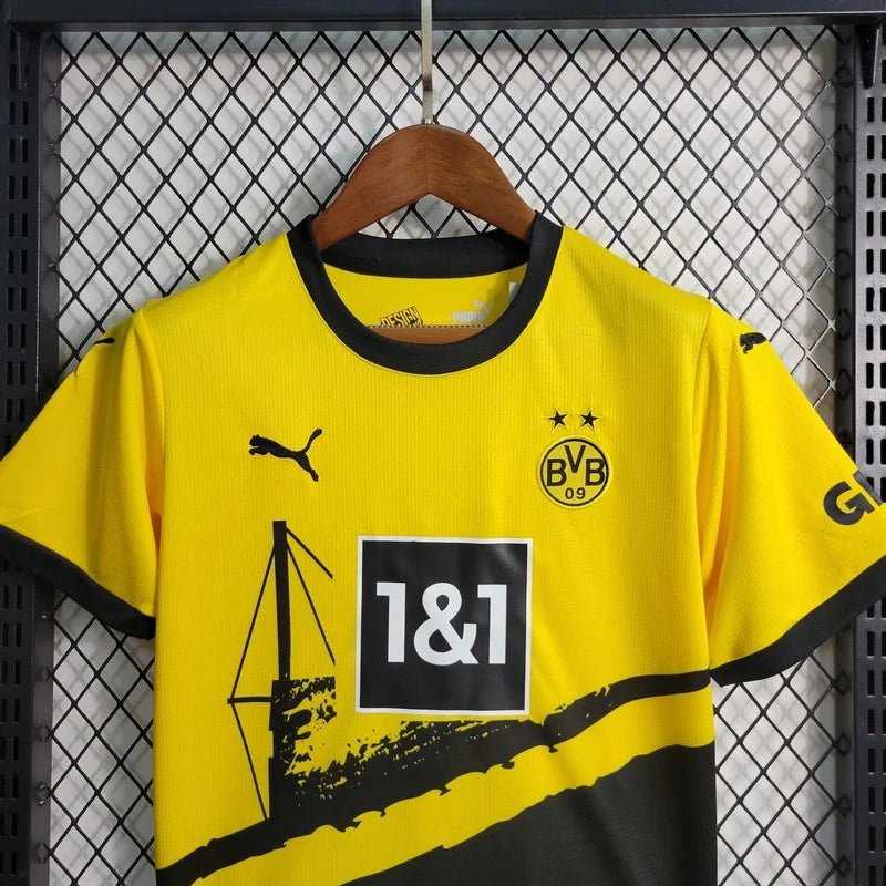 Dortmund 2023/2024 Home Kids Jersey