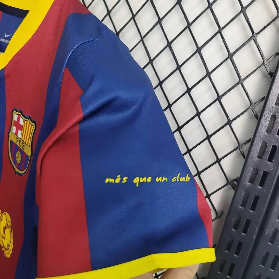 Retro Barcelona 2010/2011 Home Kids Jersey