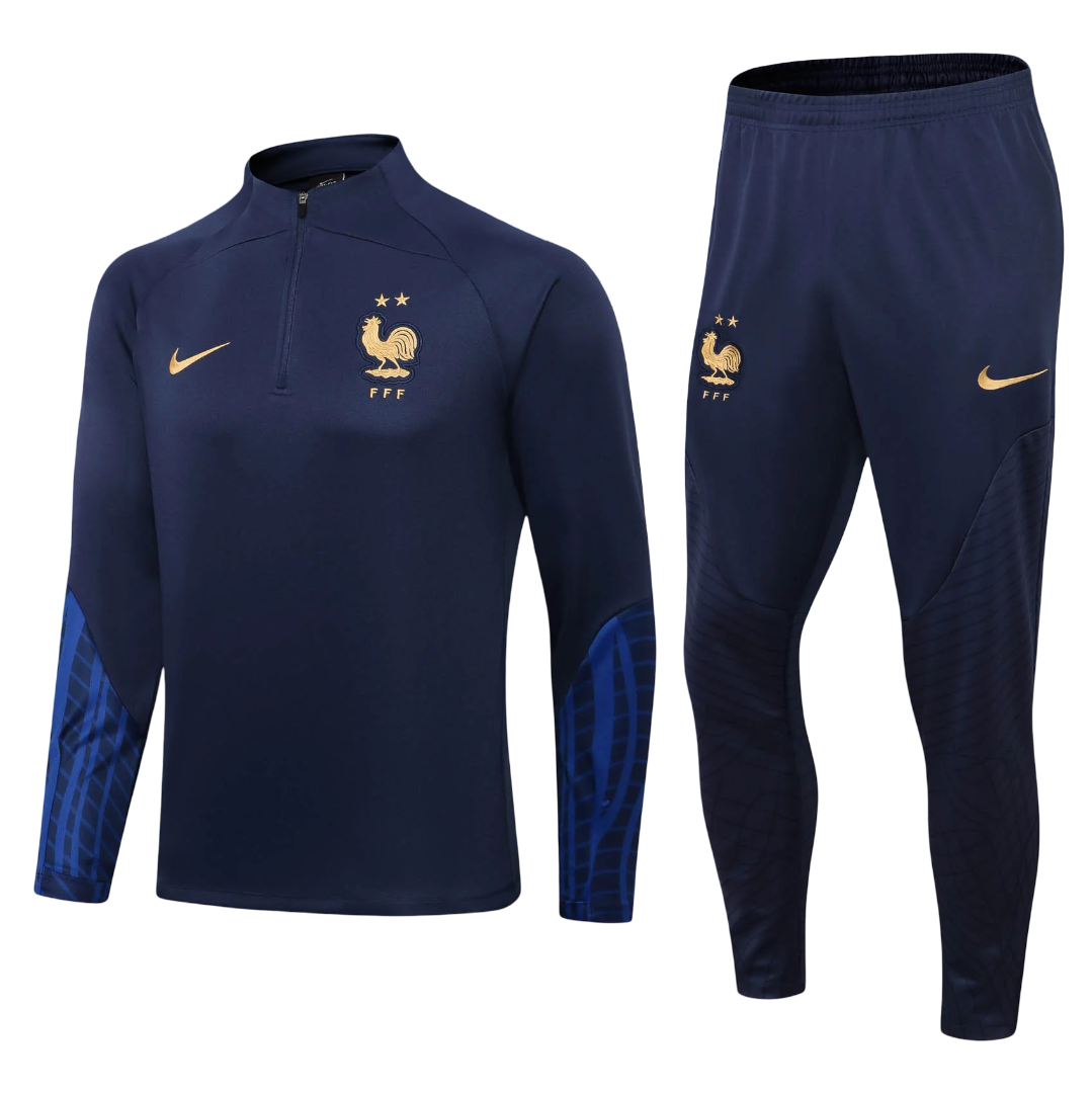 France Dark Blue Design 2 Tracksuit