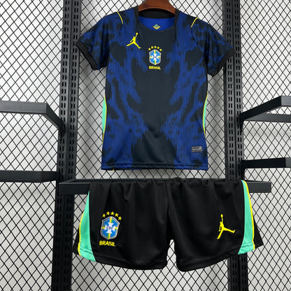 Brazil 2026 Away World Cup Kids Jersey
