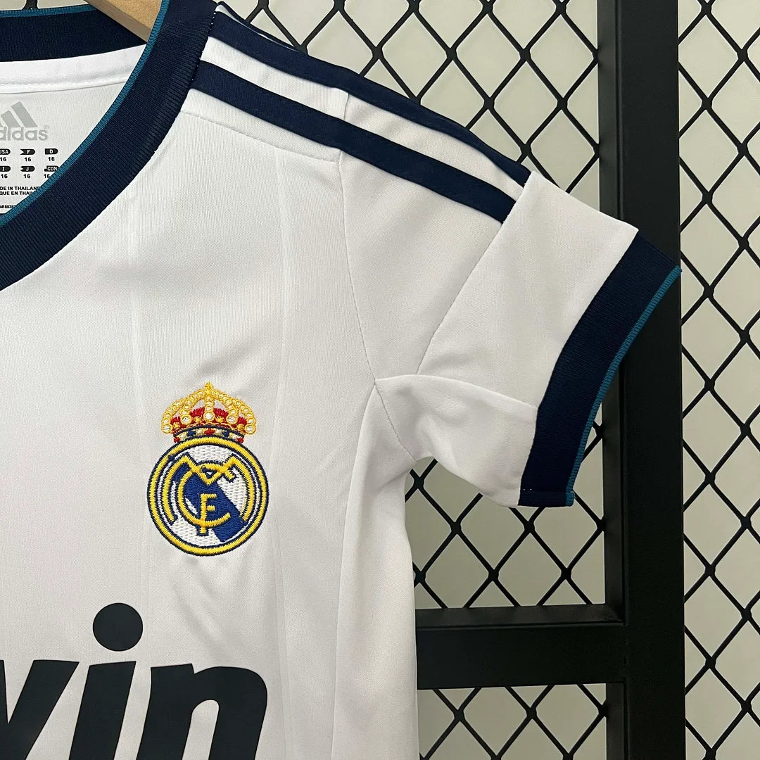 Retro Real Madrid 2012/2013 Home Kids Jersey