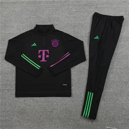 Bayern Munich Black Design 1 Tracksuit