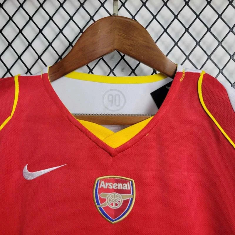 Retro Arsenal 2004-2005 Home Kids Jersey
