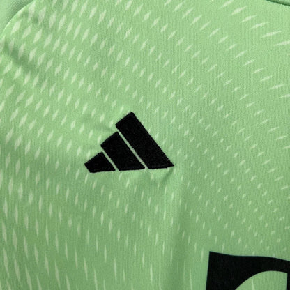 Bayern Munich 2025/2026 Green Goalkeeper Kids Jersey