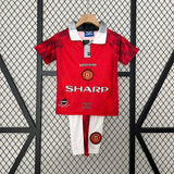 Retro Manchester United 1996/1998 Home Kids Jersey