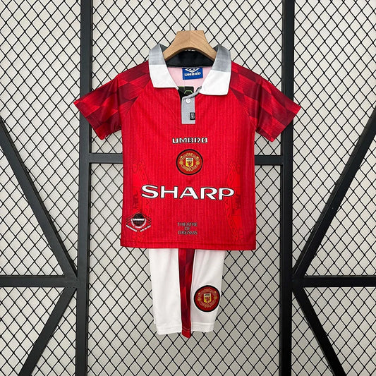 Retro Manchester United 1996/1998 Home Kids Jersey
