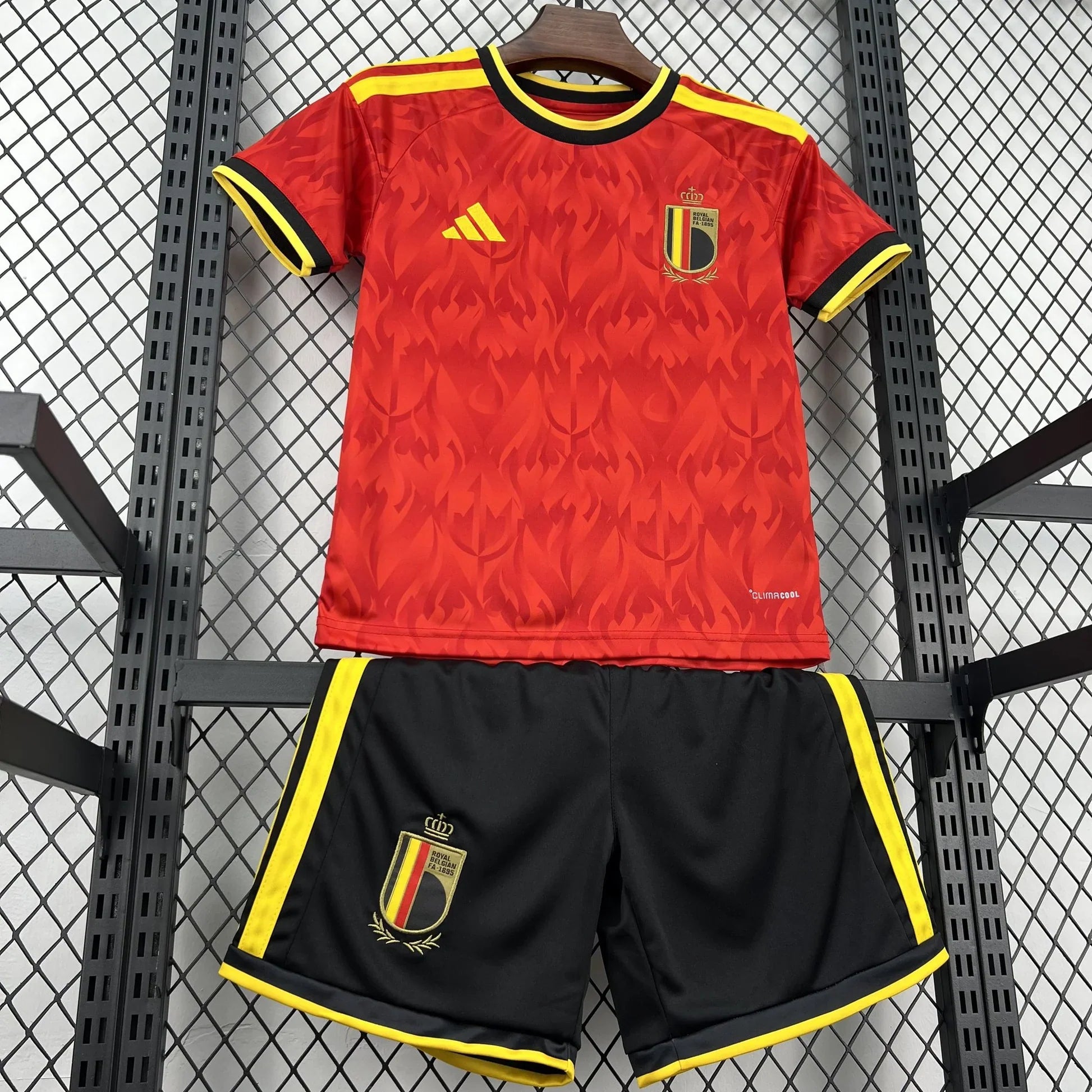 Belgium 2026 Home World Cup Kids Jersey