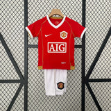 Retro Manchester United 2006/2007 Home Kids Jersey
