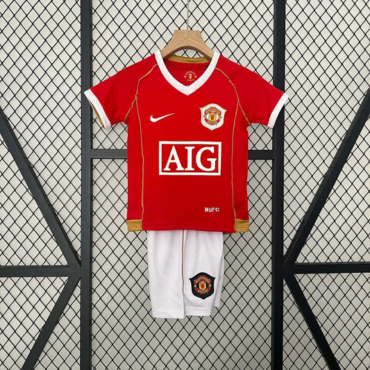 Retro Manchester United 2006/2007 Home Kids Jersey