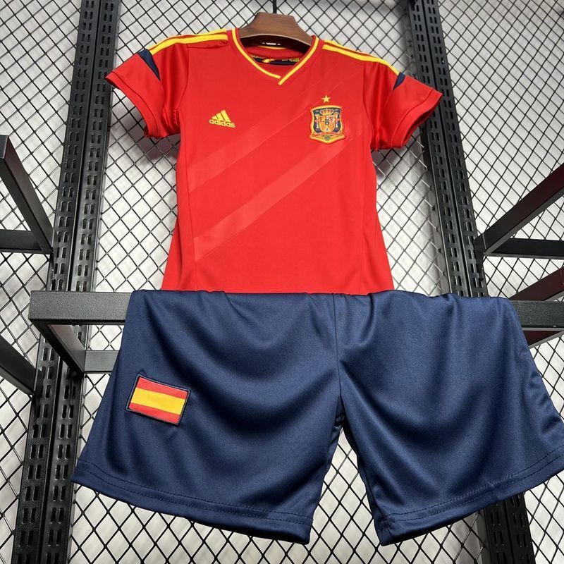 Retro Spain 2012 Home Kids Jersey