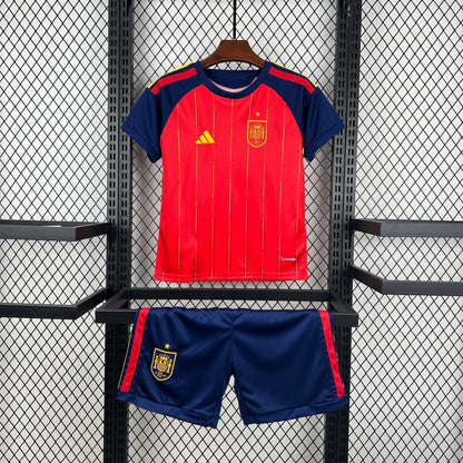 Spain 2026 Home World Cup Kids Jersey