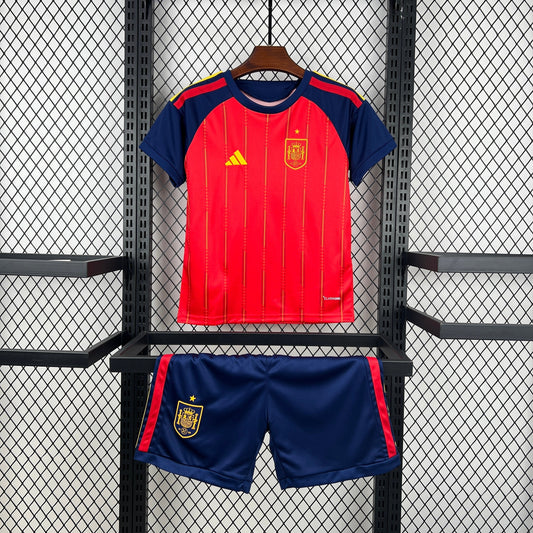 Spain 2026 Home World Cup Kids Jersey
