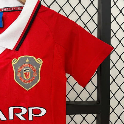 Retro Manchester United 1999/2000 European Home Kids Jersey