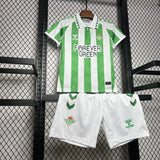 Real Betis 2024/2025 Home Kids Jersey