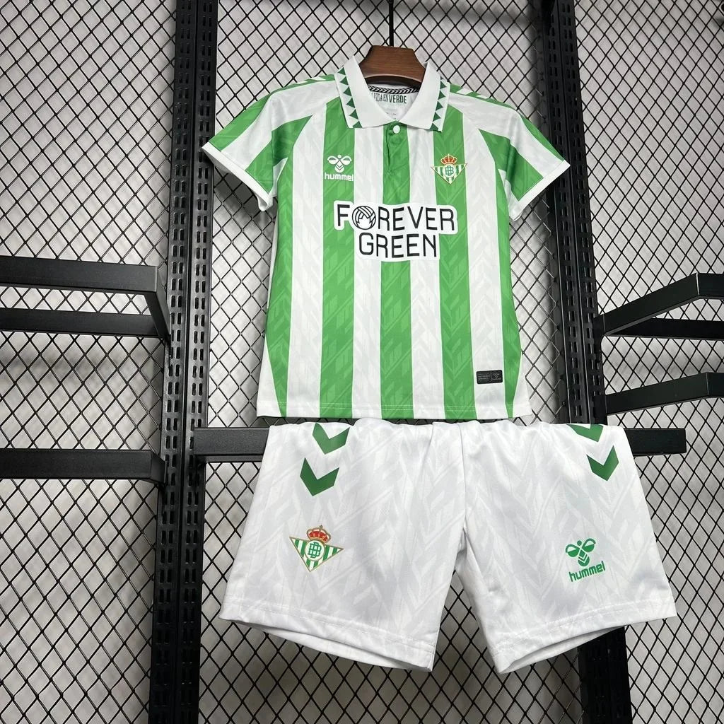 Real Betis 2024/2025 Home Kids Jersey