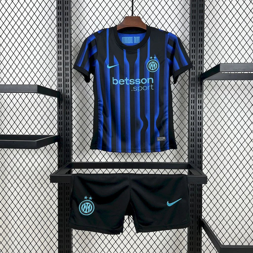 Inter Milan 2025/2026 Home Kids Jersey