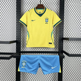 Brazil 2026 Home World Cup Kids Jersey