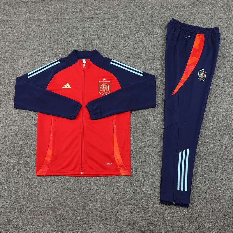 Spain Blue and Red Design 1 Tracksuit
