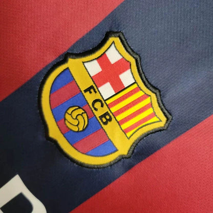 Retro Barcelona 2014/2015 Home Kids Jersey