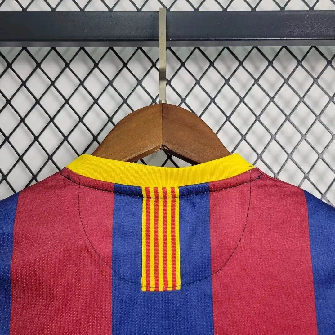 Retro Barcelona 2010/2011 Home Kids Jersey