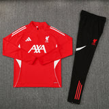 2025/2026 Liverpool Red and Black Tracksuit