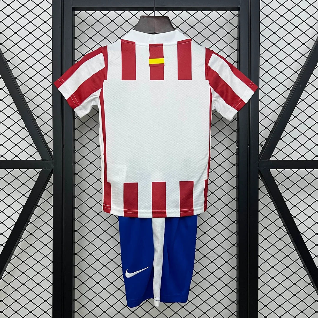Atletico Madrid 2025/2026 Home Kids Jersey