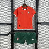 Portugal 2025 Home Kids Jersey