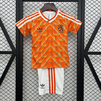 Retro Netherlands 1998 Home Kids Jersey
