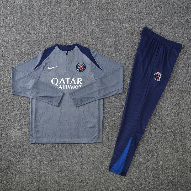 PSG Grey and Blue Tracksuit