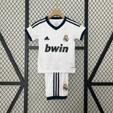 Retro Real Madrid 2012/2013 Home Kids Jersey