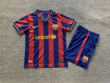 Retro Barcelona 2009/2010 Home Kids Jersey