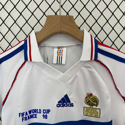 Retro France 1998 Away Kids Jersey