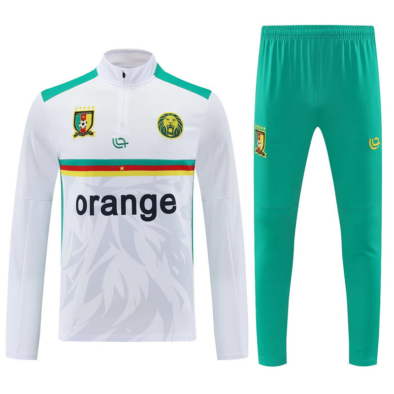 2025/2026 Cameroon Green and White Tracksuit