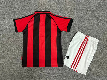 Retro AC Milan 1998/1999 Home Kids Jersey