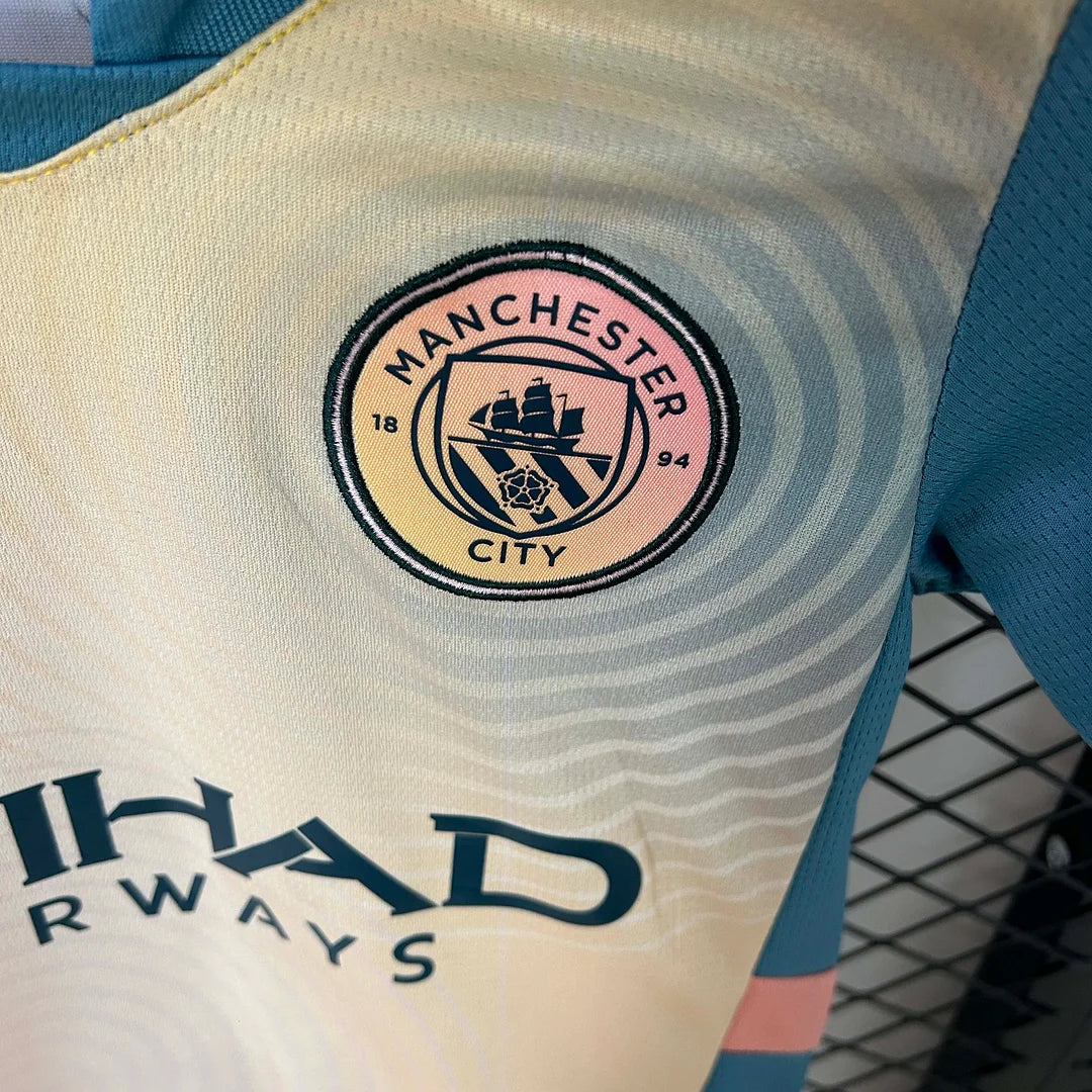 Manchester City 2024/2025 Fourth Kids Jersey