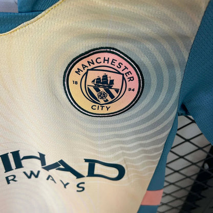 Manchester City 2024/2025 Fourth Kids Jersey